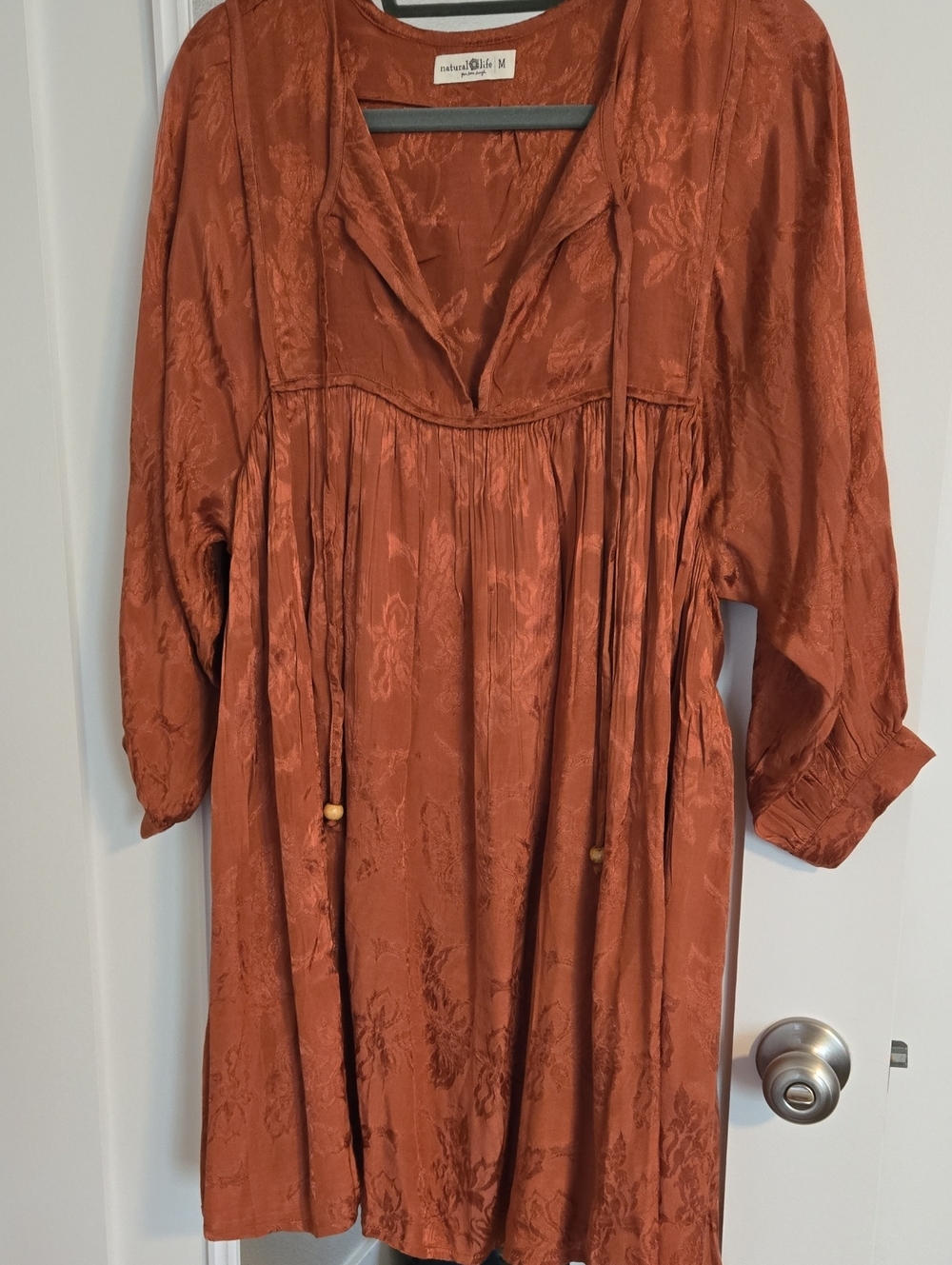 Natural Life Babydoll/Tunic Mini Dress, Size: Medium